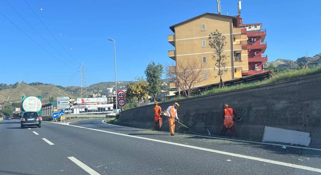 lavori tangenziale anas svincolo cardinale portanova