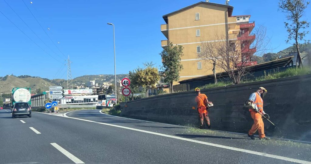 lavori tangenziale anas svincolo cardinale portanova