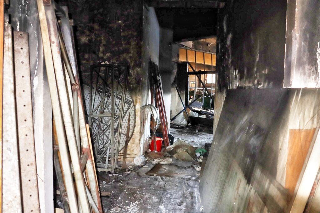 lido comunale e torre nervi danni incendio