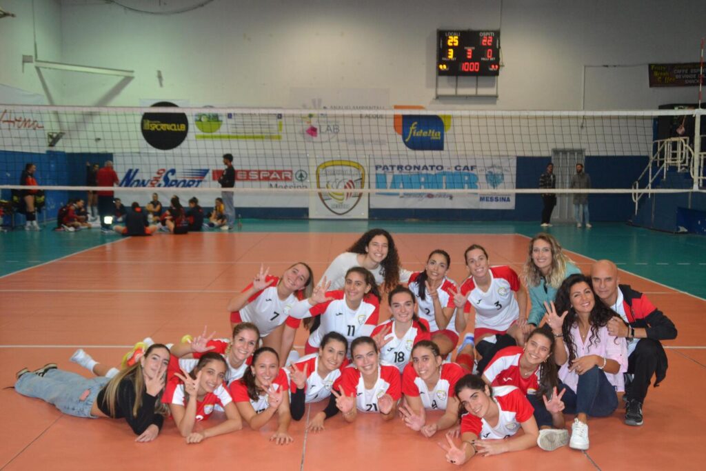 pallavolo messina contro pgs juvenilia juvara serie d femminile 4