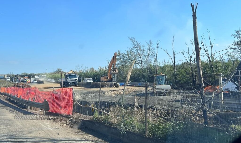 riapre la SS280 dopo l'alluvione