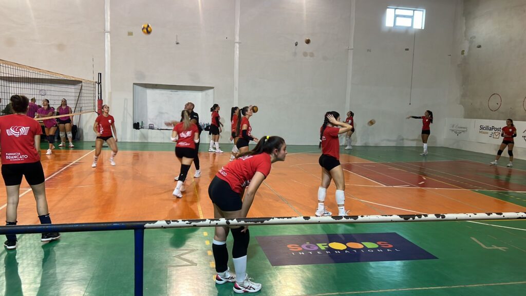 team volley messina a milazzo contro volley 96 serie c femminile