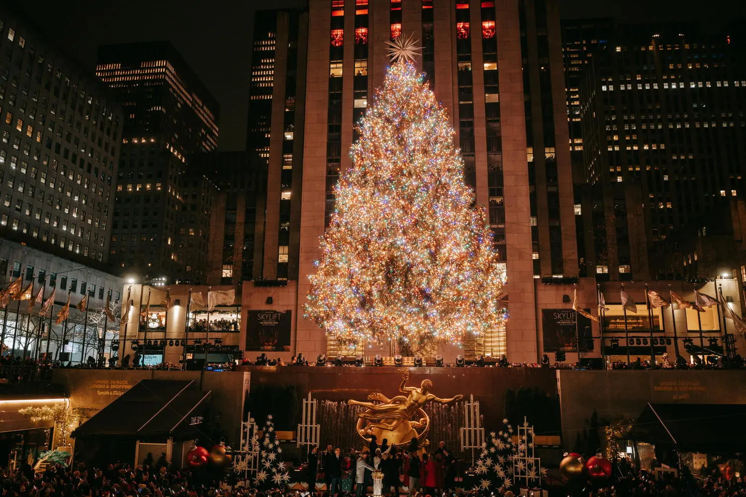 Albero di Natale Rockefeller Center di New York