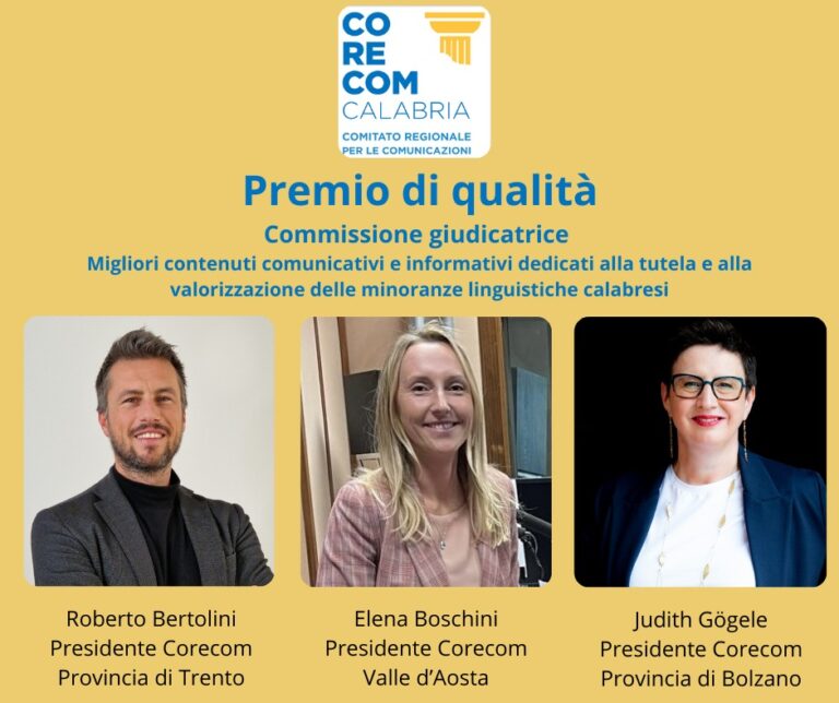 Componenti commissione giudicatrice