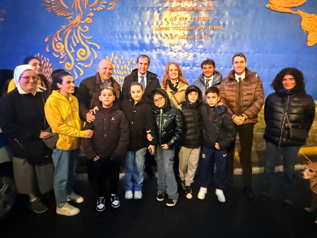 Inaugurazione illuminazione Porta delle Farfalle