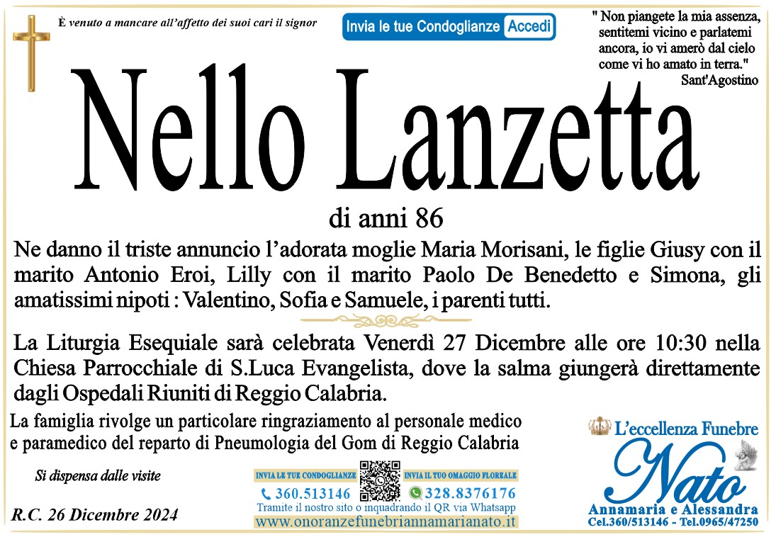 LANZETTA NELLO