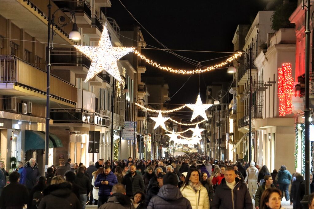 Luminarie natale 2024 reggio calabria