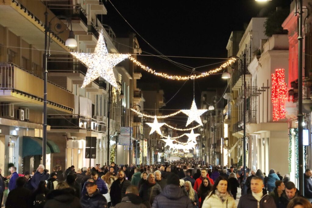 Luminarie natale 2024 reggio calabria