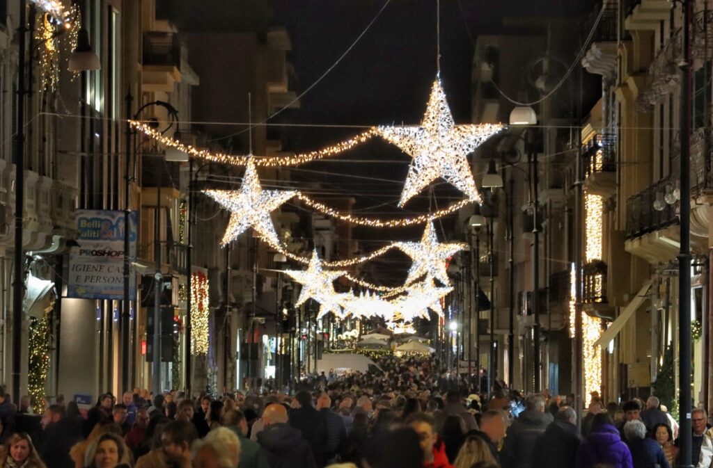 Luminarie natale 2024 reggio calabria