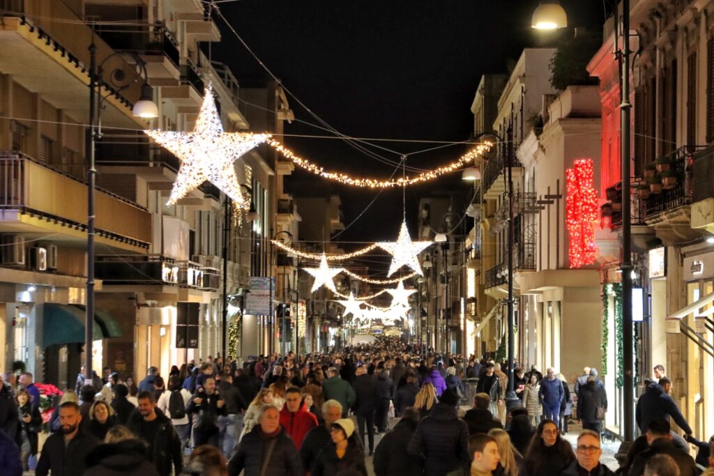 Luminarie natale 2024 reggio calabria