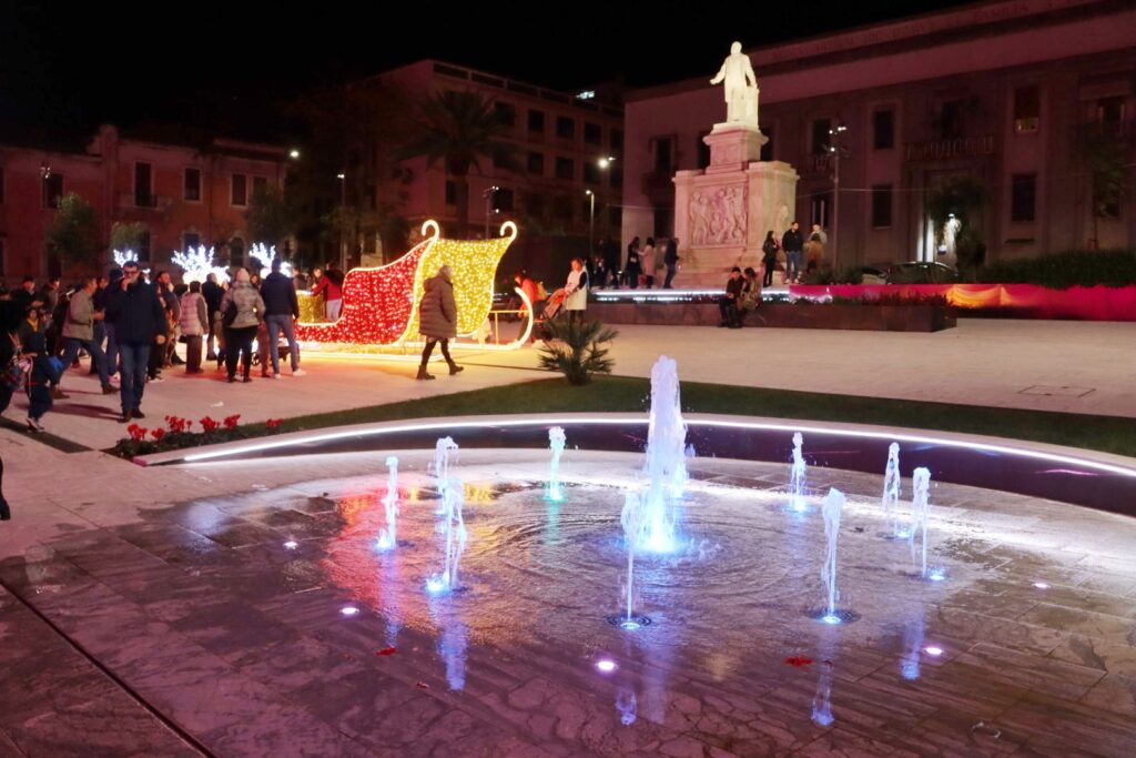 Luminarie natale 2024 reggio calabria