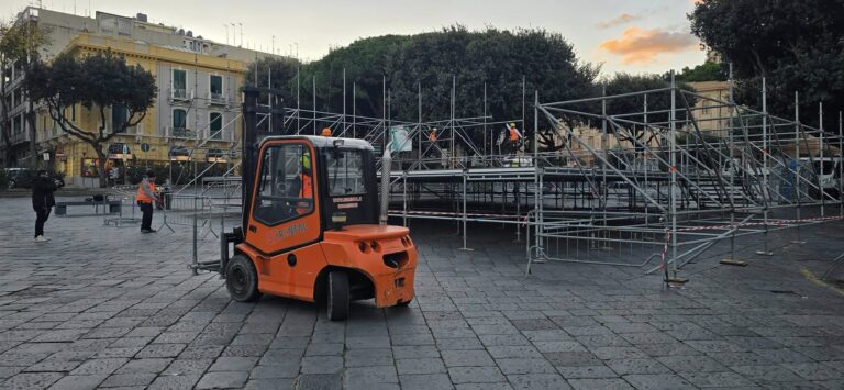 Palco Messina Piazza Duomo