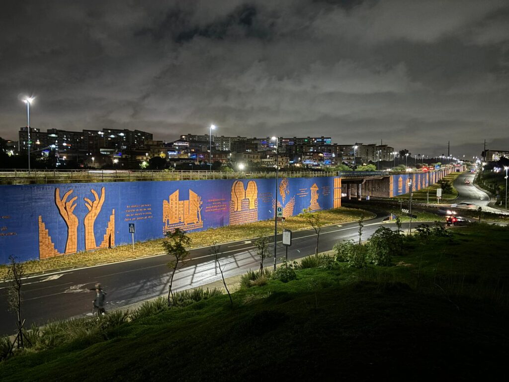 Inaugurazione illuminazione Porta delle Farfalle