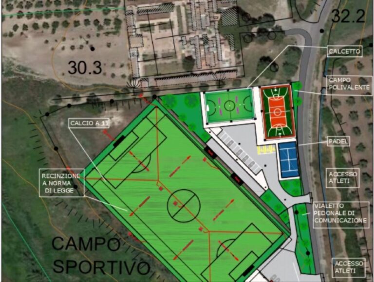 Stadio Le Castella il progetto