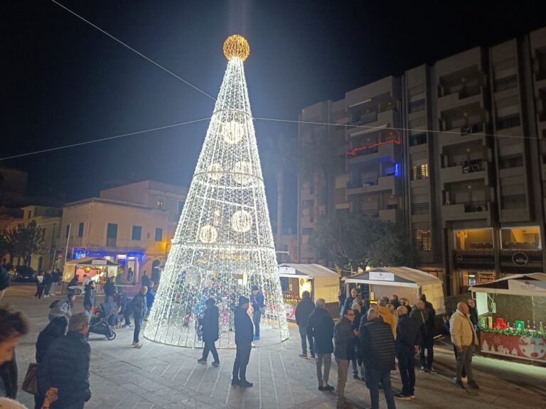 albero natale Milazzo