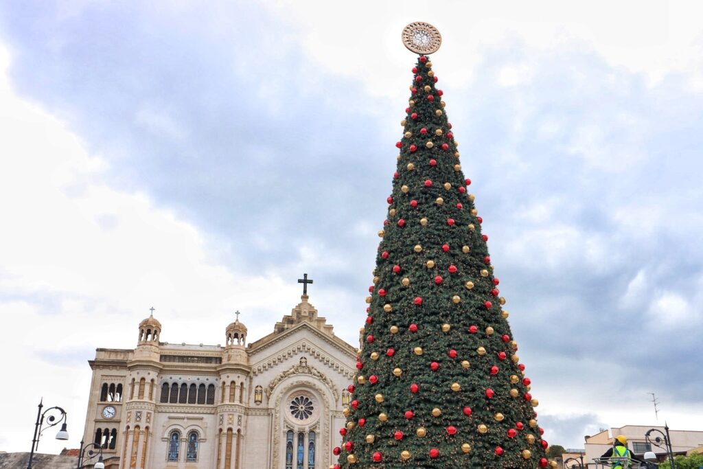 albero natale reggio calabria 2024