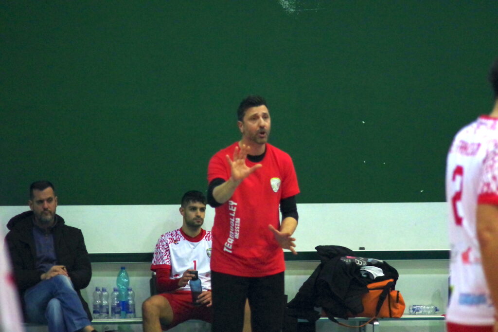 coach Peppe Caravello Ambiente Lab Team Volley serie C maschile