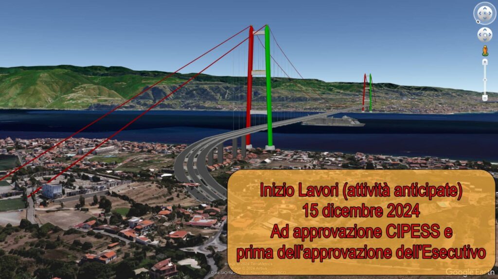 demolizioni costruzione ponte sullo stretto