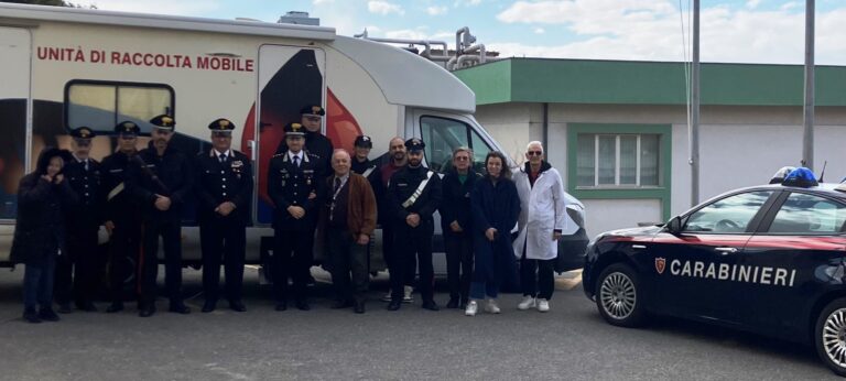 donazione sangue carabinieri