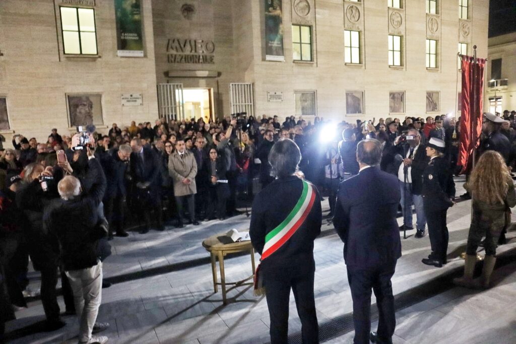 inaugurazione piazza de nava