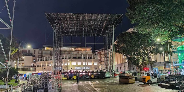 palco capodanno Rai 2025