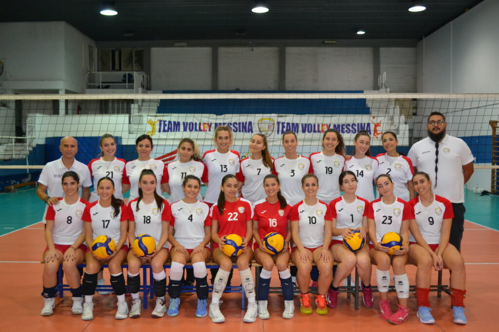 squadra Pallavolo Messina Serie D femminile