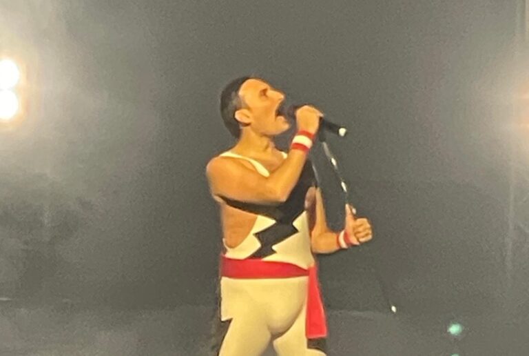 Freddie the show must go on