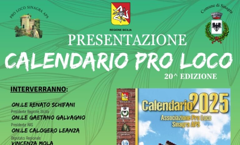 Presentazione Calendario Pro Loco