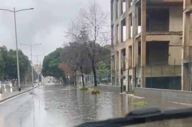 strade allagate maltempo reggio calabria