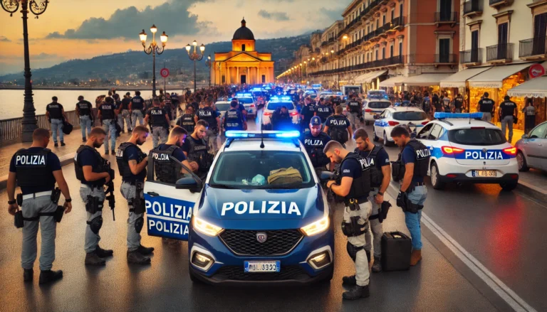 maxi controlli della polizia